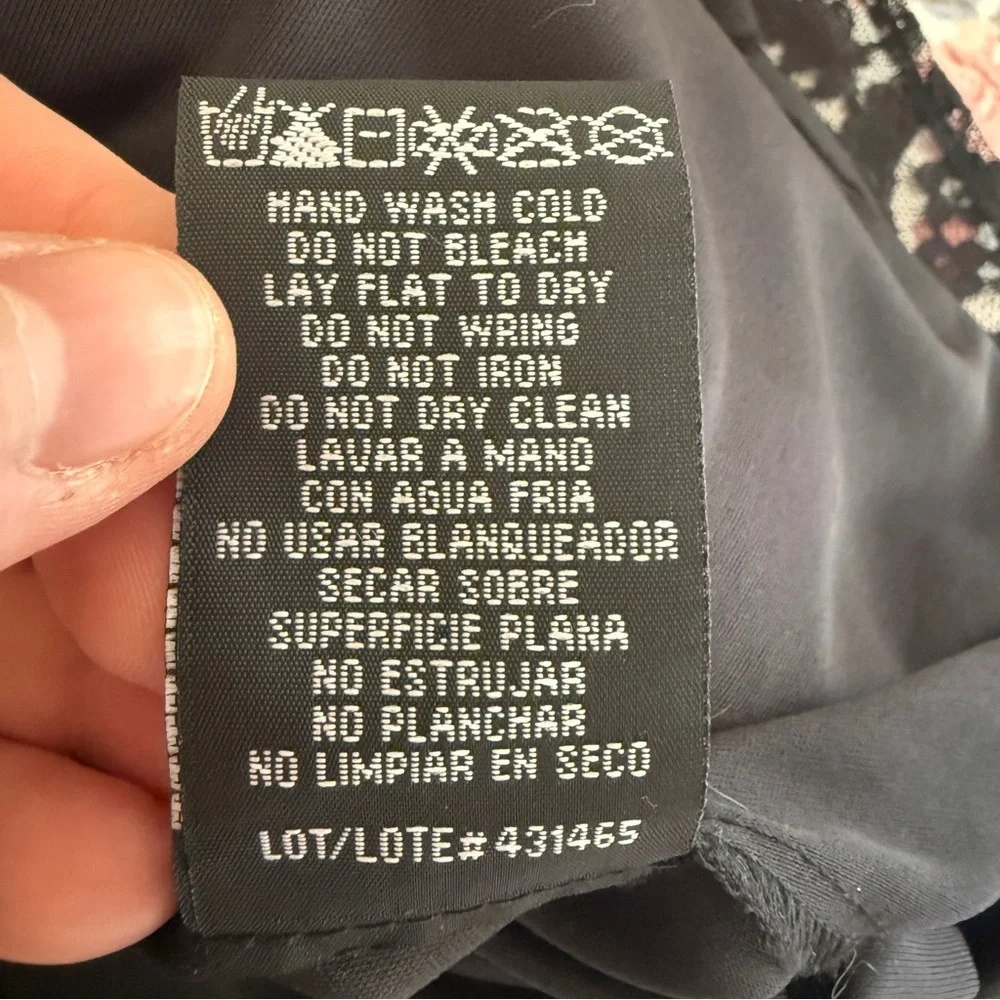 VTG Y2K Whimsigoth‎ Maxi Dress 6 Fully Lace Black Dark Fairy Grunge Hoco Prom - Picture 12 of 13